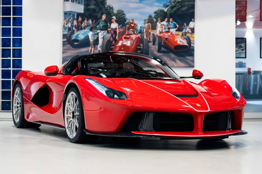 Ferrari LaFerrari Aperta car for sale on website designed and built by racecar
